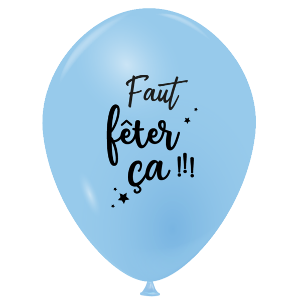 Ballon faut fêter ça