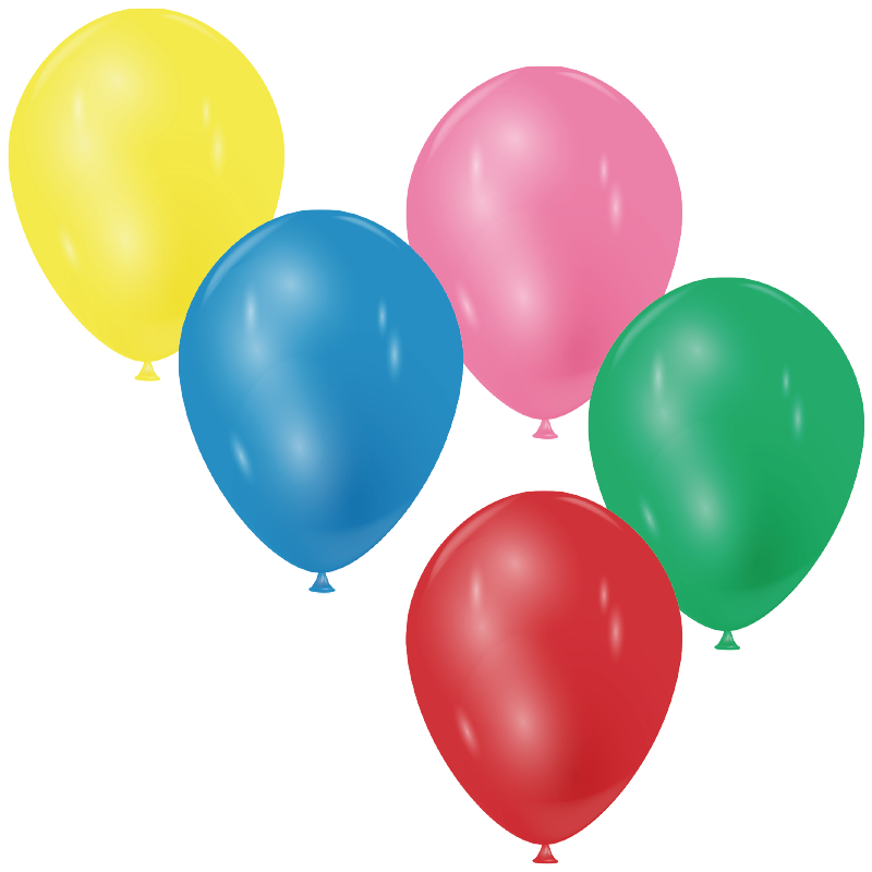 Featured image for “Ballons multicolores nacrés”