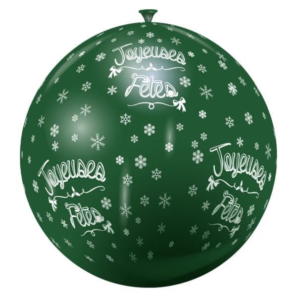 Ballon géant joyeuses fêtes – Image 2
