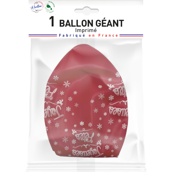 Ballon géant joyeuses fêtes – Image 3