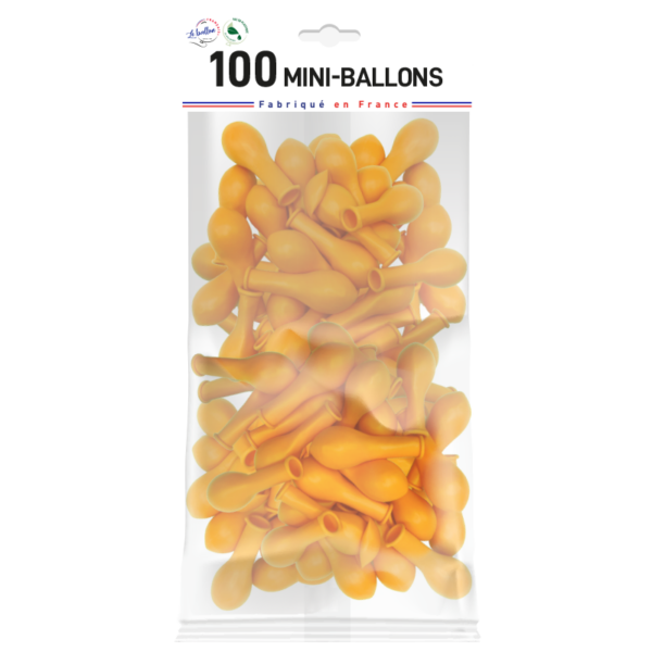 Mini-ballon bouton d'or opaque – Image 3