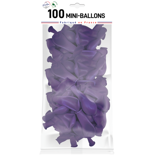 Mini-ballon violet quartz cristal – Image 2