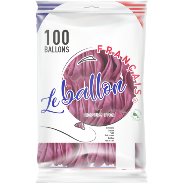 Ballon fuchsia nacré – Image 5