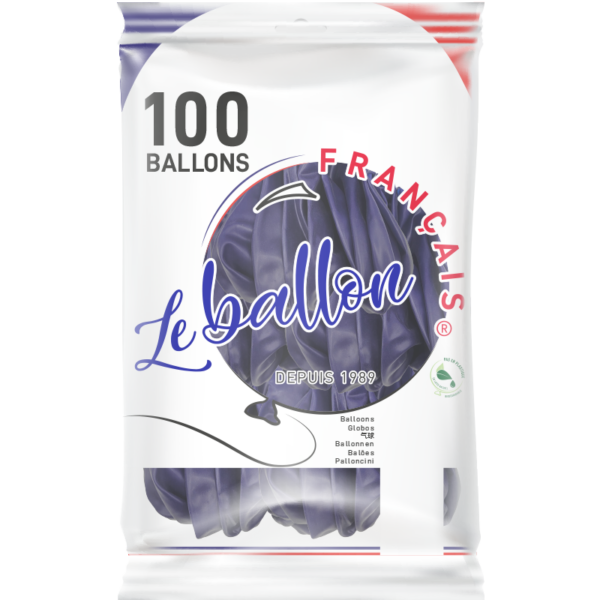 Ballon bleu nuit cristal – Image 2