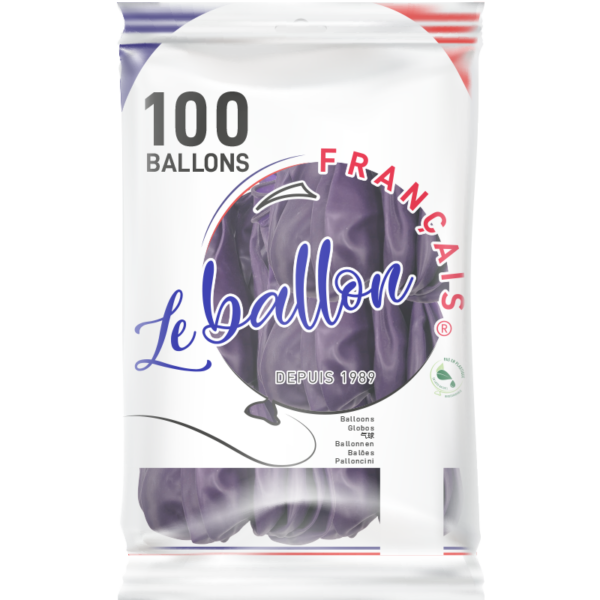 Ballon violet quartz cristal – Image 2