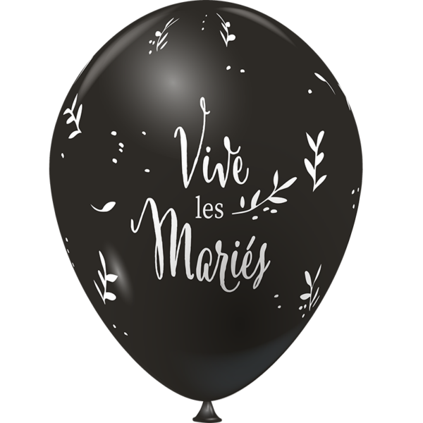 Ballon vive les mariés