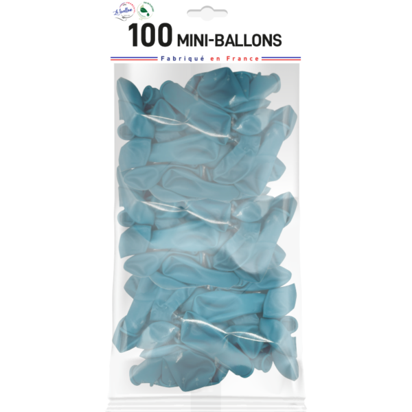 Mini-ballon turquoise opaque – Image 3