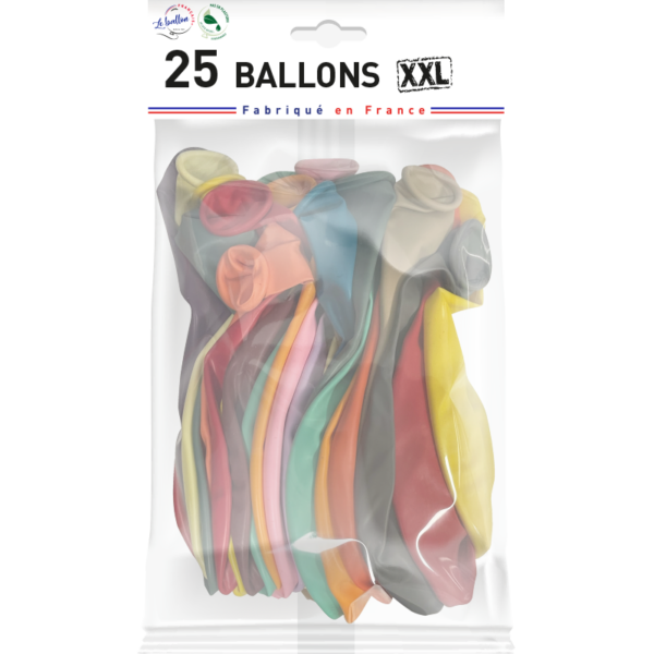 Ballons opaques multicolores – Image 3