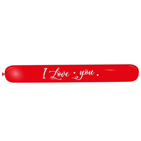 Ballon bannière I love you