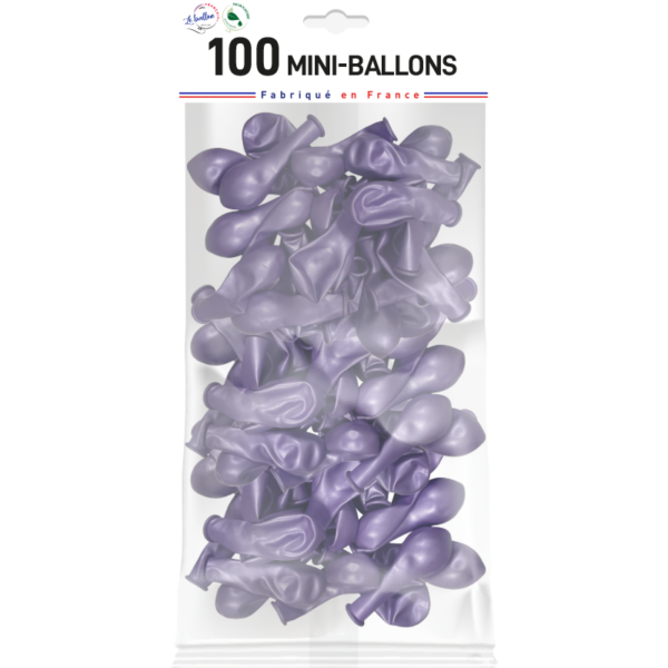 Mini-ballon lilas nacré – Image 3