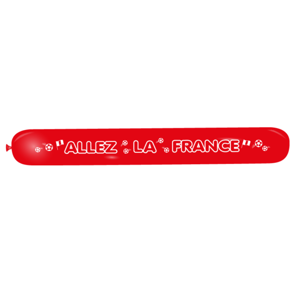 Ballon bannière allez … foot