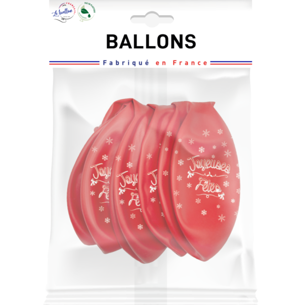 Ballon joyeuses fêtes – Image 3