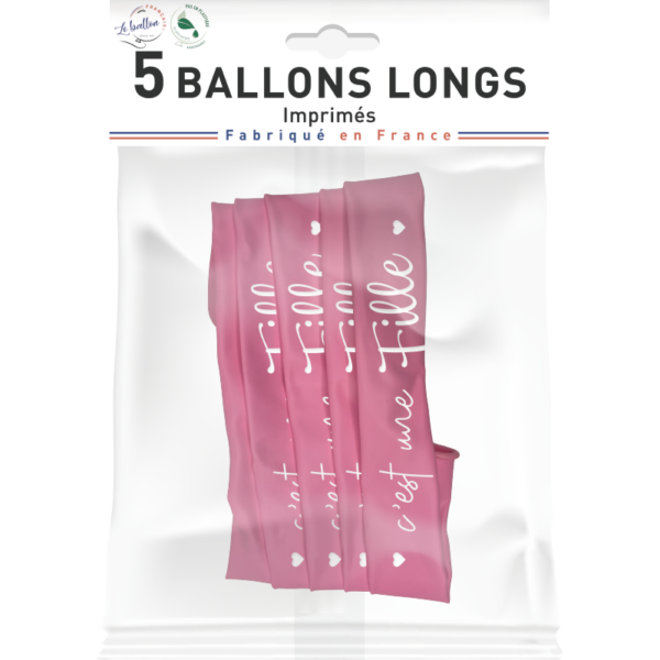 Ballon bannière c'est une fille – Image 2
