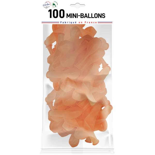 Mini-ballon orange cristal – Image 2