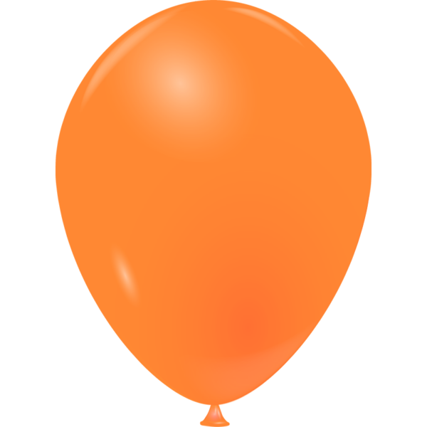 Mini-ballon orange cristal