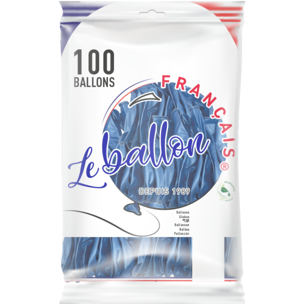 Ballon bleu pâle nacré – Image 5