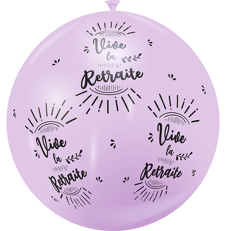 Featured image for “Ballon géant vive la retraite”