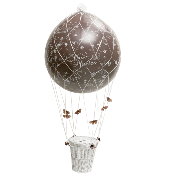 Montgolfière à cadeaux