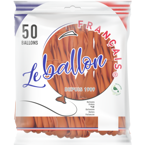 Ballon orange opaque – Image 4