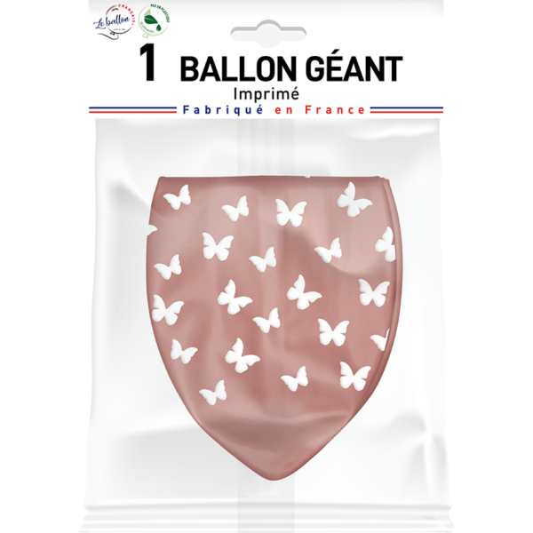Ballon géant nacré papillons – Image 2