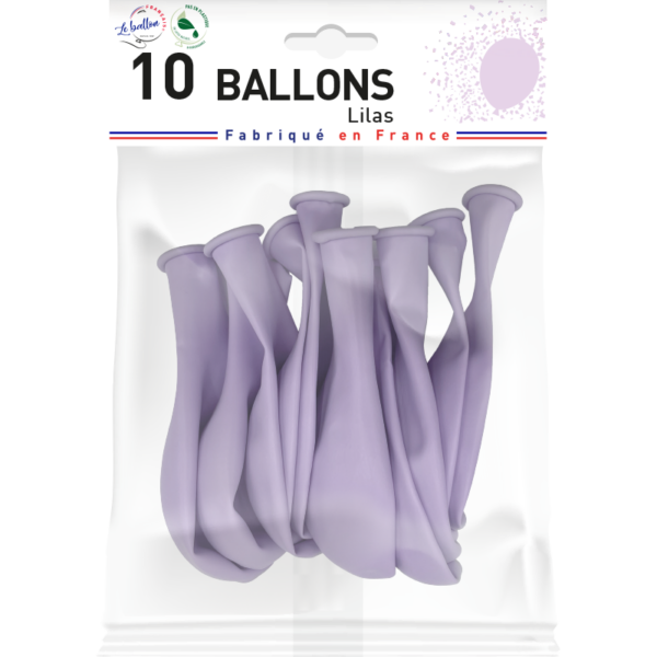Ballon lilas opaque – Image 2