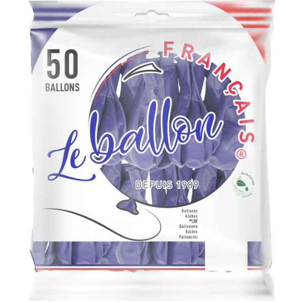 Ballon violet opaque – Image 4