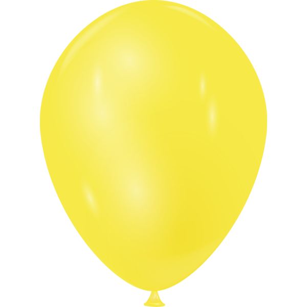 Ballon jaune nacré