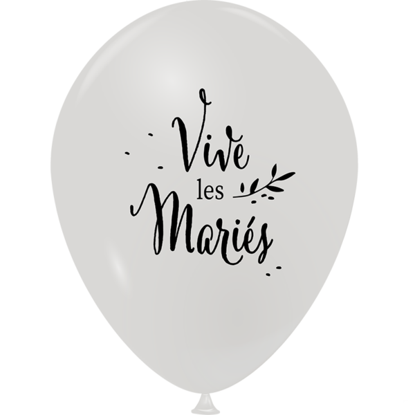 Ballon vive les mariés