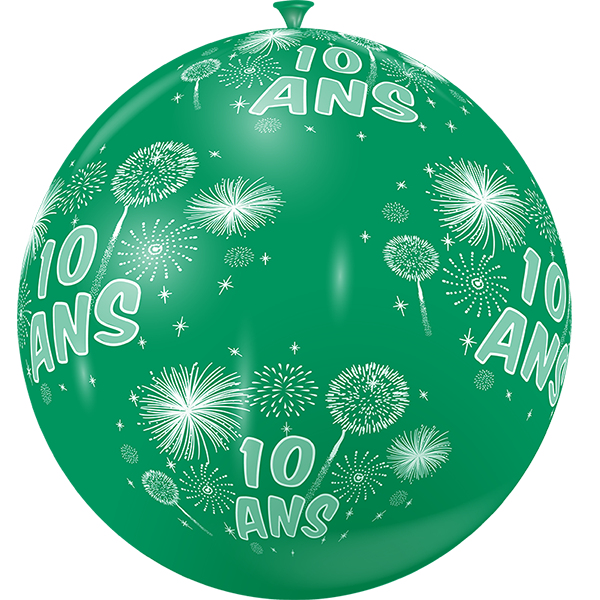 Featured image for “Ballon géant feux d'artifice 10 ans”