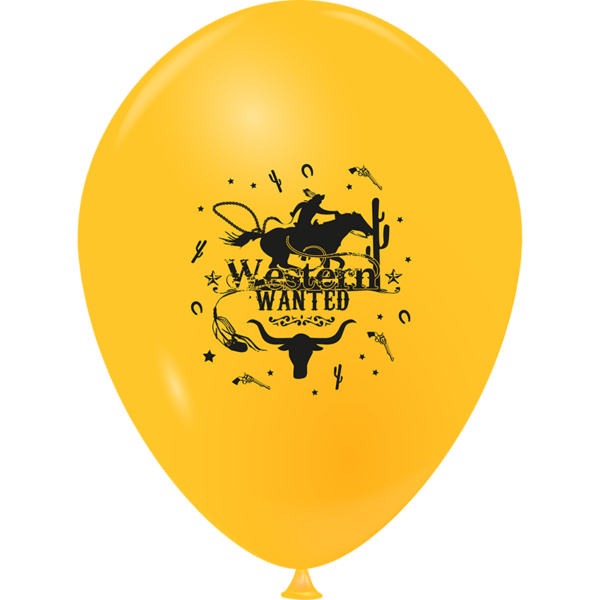Ballon ambiance western
