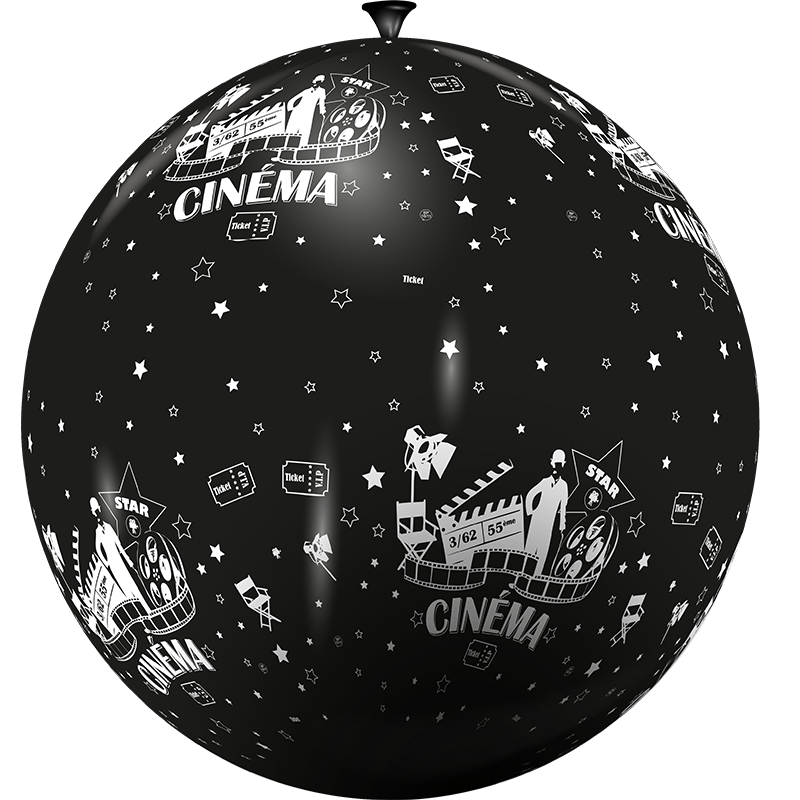 Featured image for “Ballon géant ambiance cinéma”