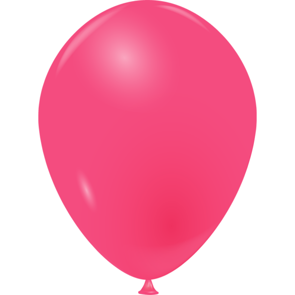 Ballon framboise opaque
