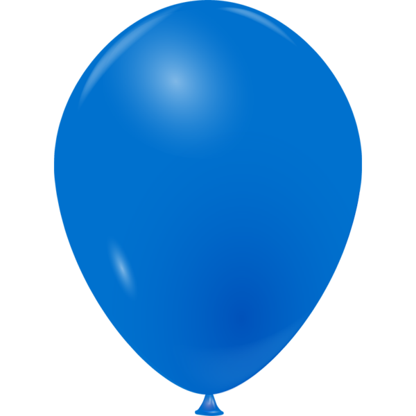 Mini-ballon bleu opaque