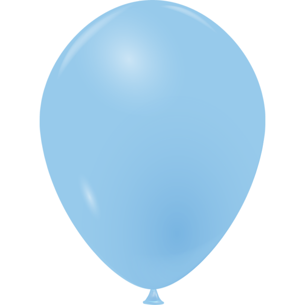 Mini-ballon bleu pâle opaque