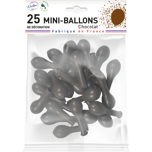 Mini-ballon chocolat opaque – Image 2