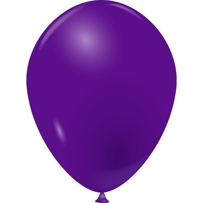 Featured image for “Mini-ballon violet opaque”