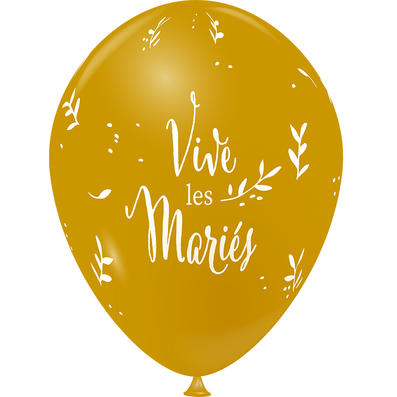 Featured image for “Ballon vive les mariés”