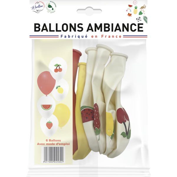 Ballons fruits – Image 2