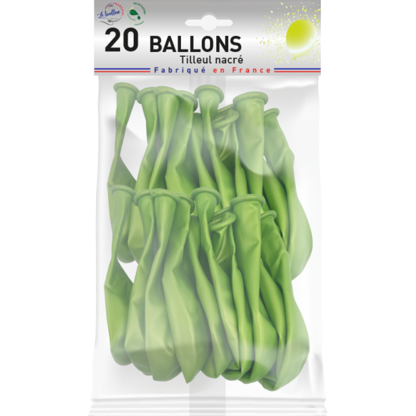 Ballon tilleul nacré – Image 3