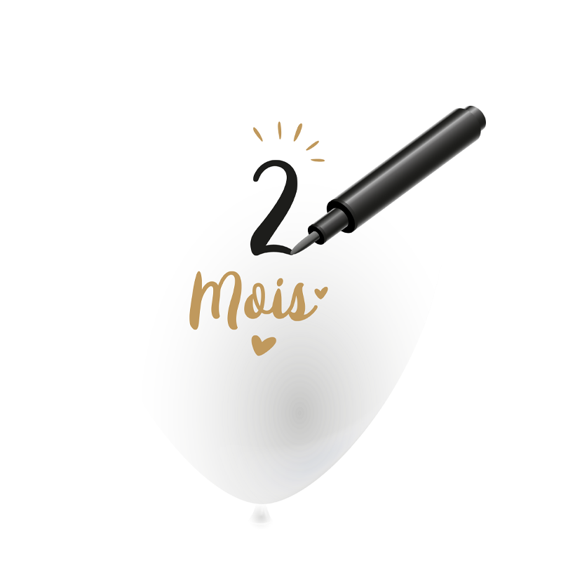 Featured image for “Ballon mois avec feutre”