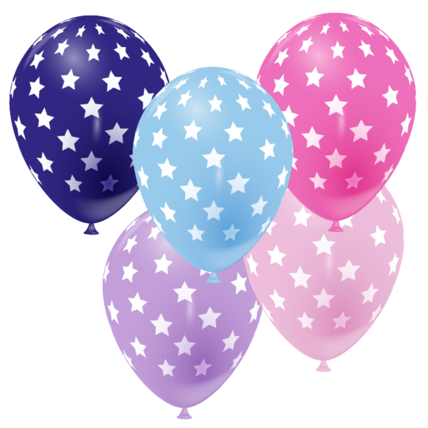 Ballon étoiles