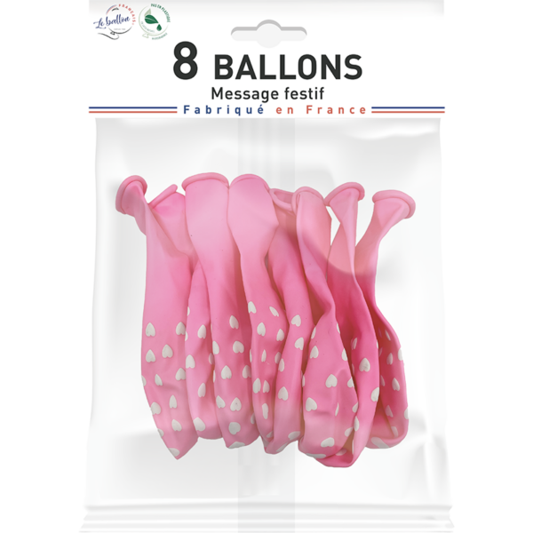 Ballon petits coeurs – Image 2