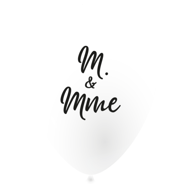 Ballon M. & Mme