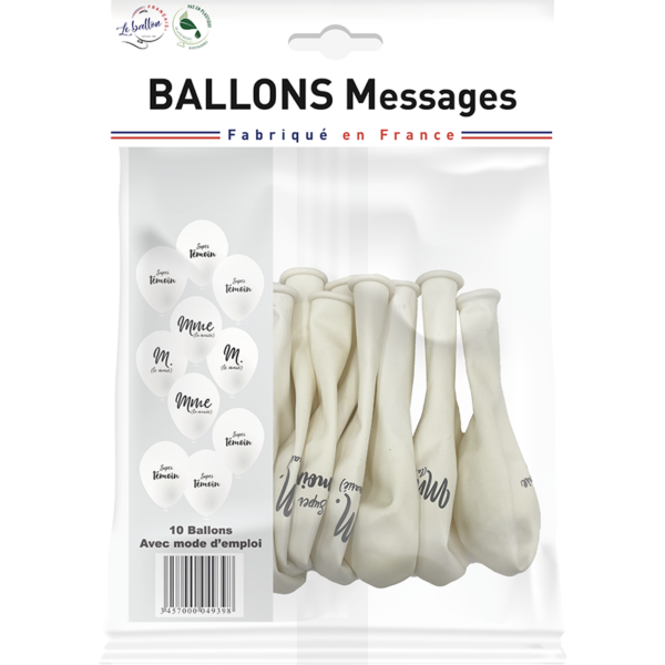 Ballons kit mariés témoins – Image 2