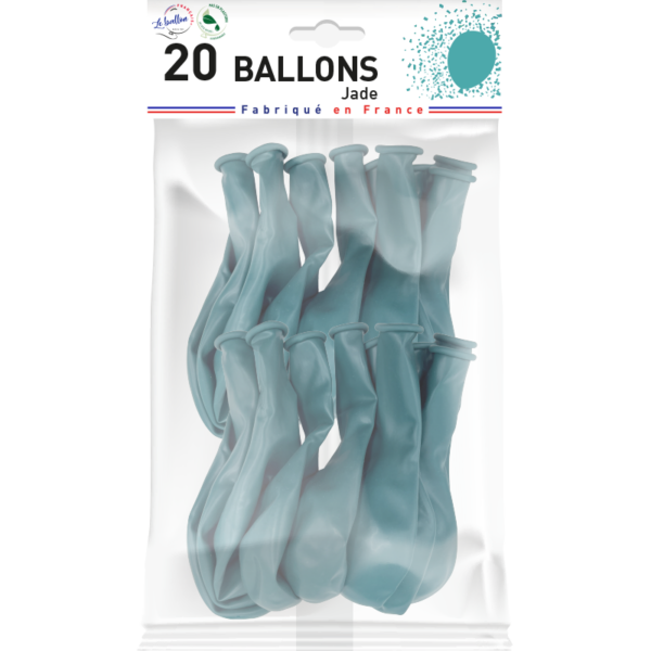 Ballon jade opaque – Image 3