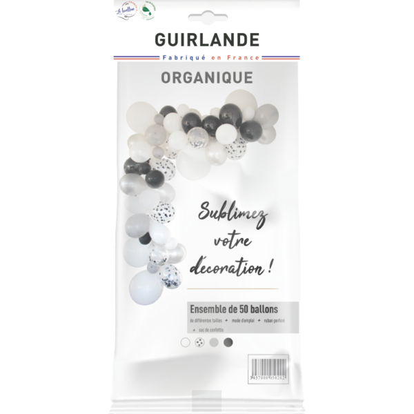 Guirlande organique argent – Image 2