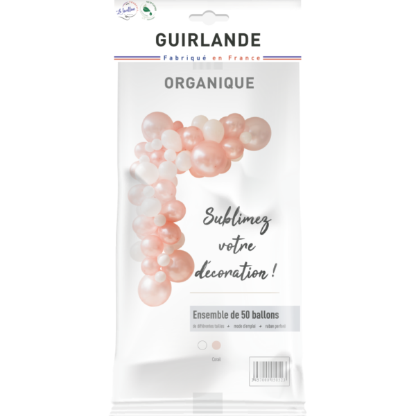 Guirlande organique corail – Image 2
