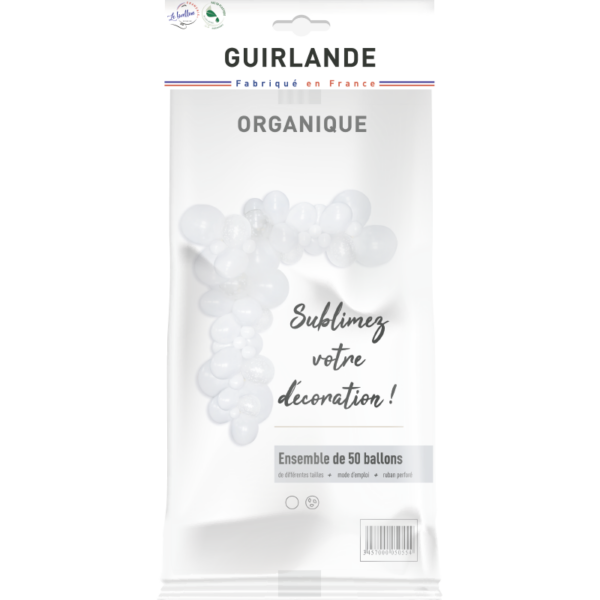 Guirlande organique blanche – Image 2