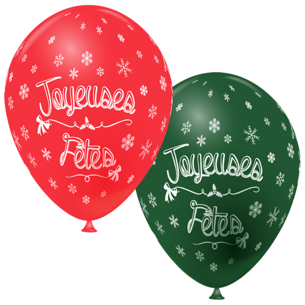Ballon joyeuses fêtes