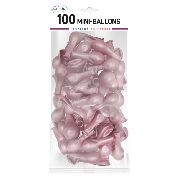 Mini-ballon rose gold nacré – Image 3